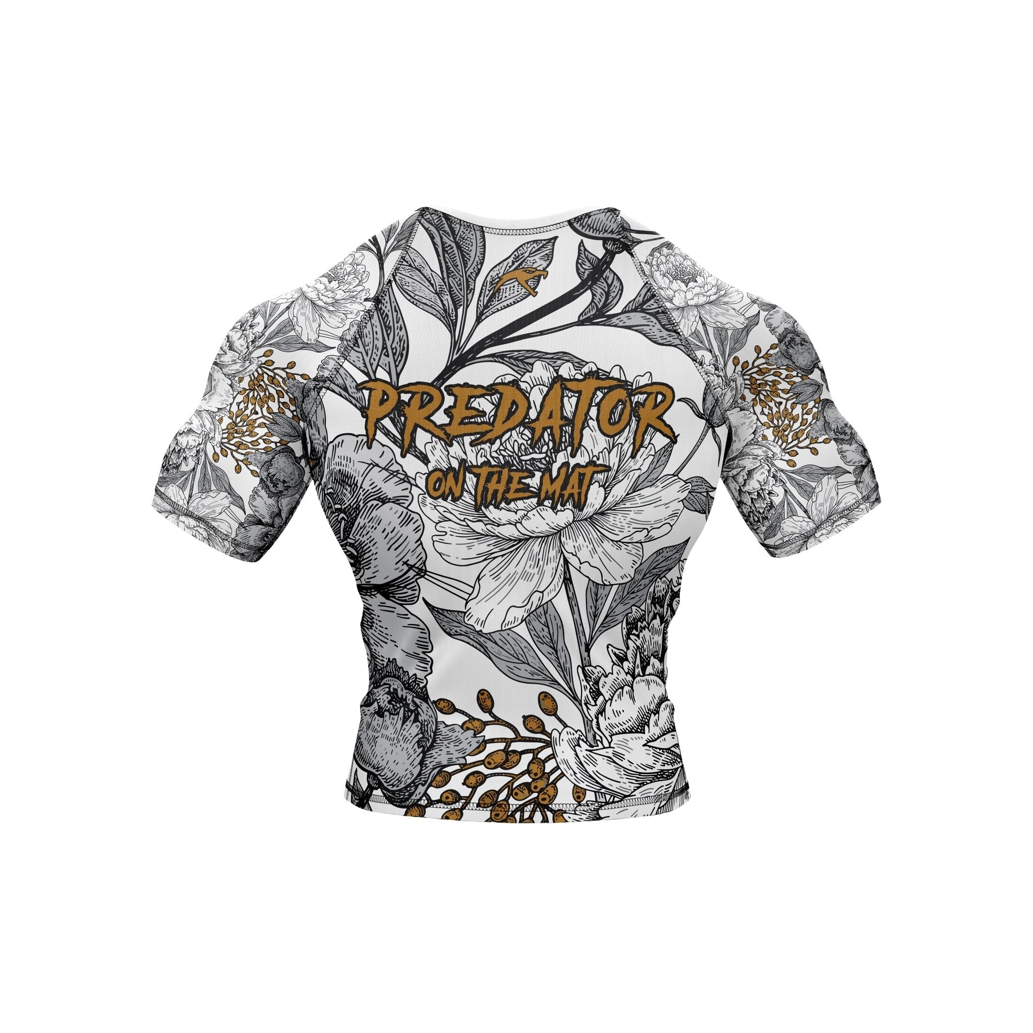 Floral Predator Premium Bjj Rash Guard For Men/Women