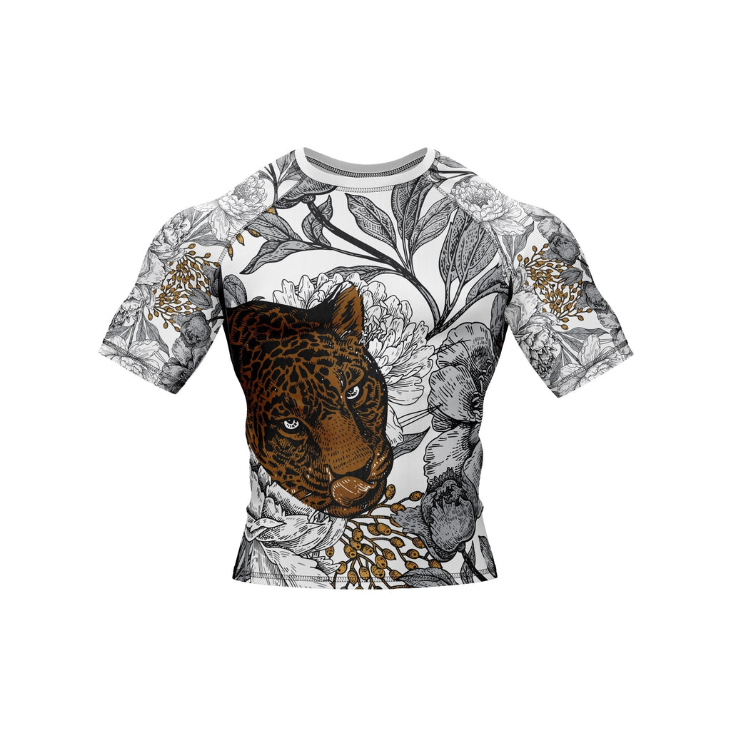 Floral Predator Premium Bjj Rash Guard For Men/Women