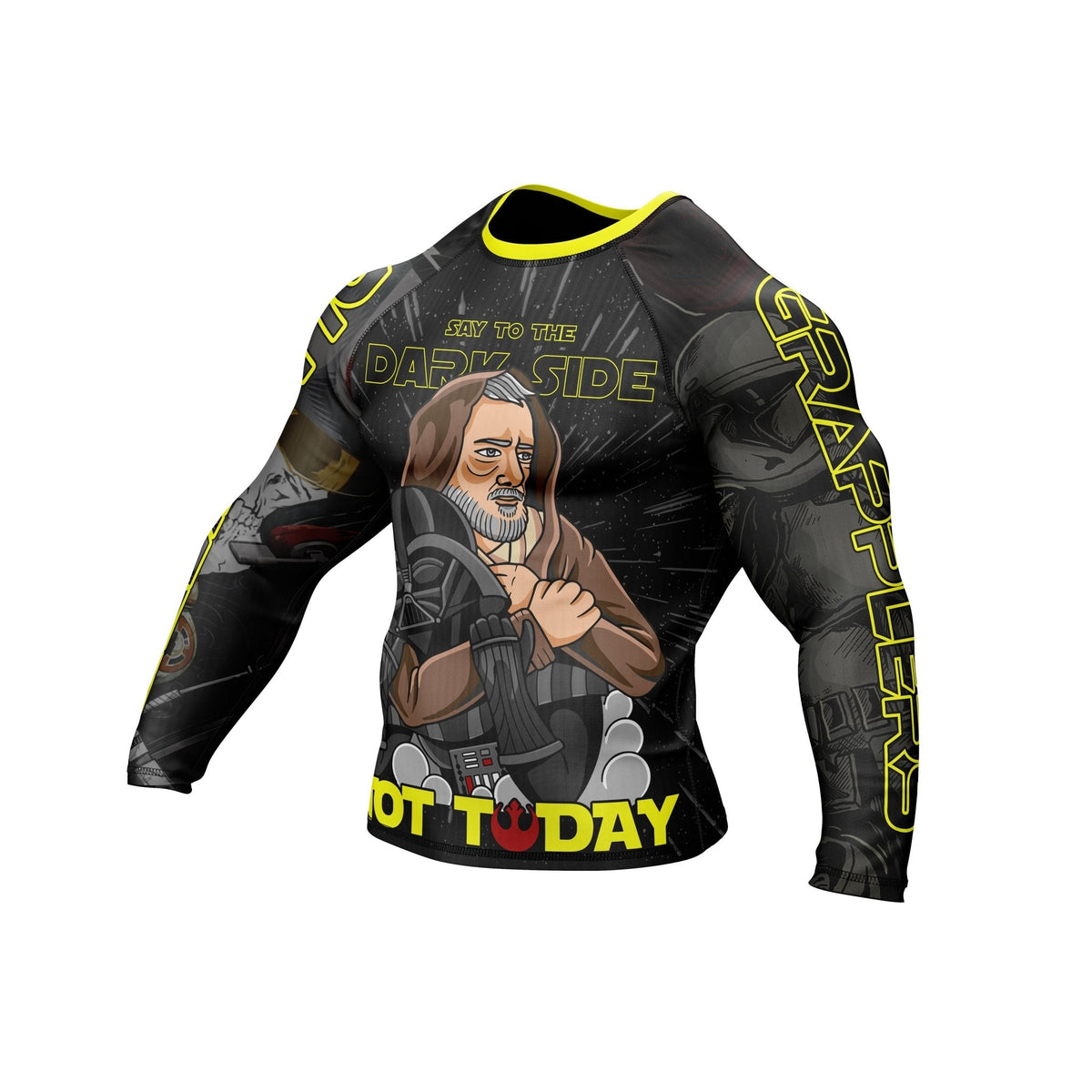 Galactic Grapplers 2.0 Premium Bjj Rash Guard For Men/Women