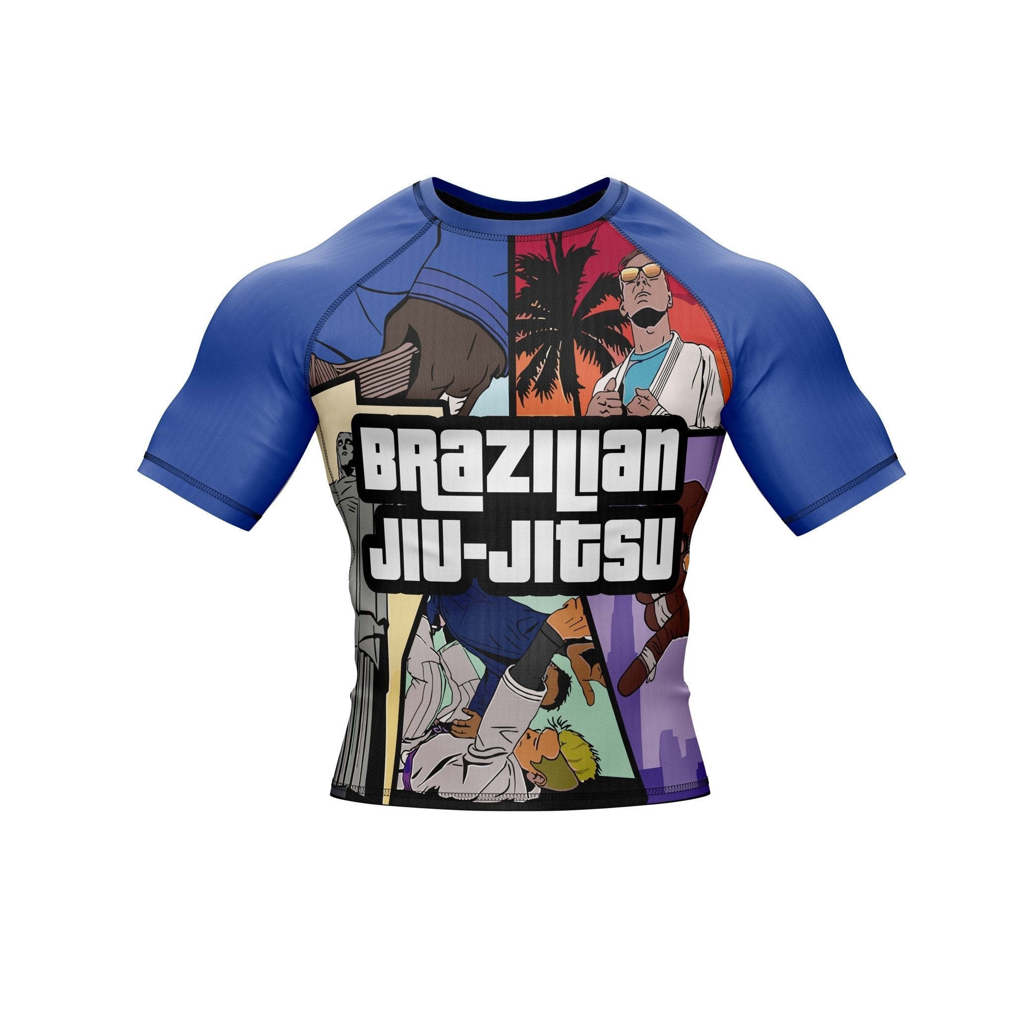 Grapple Theft Arts Premium Rash Guard For Men/Women