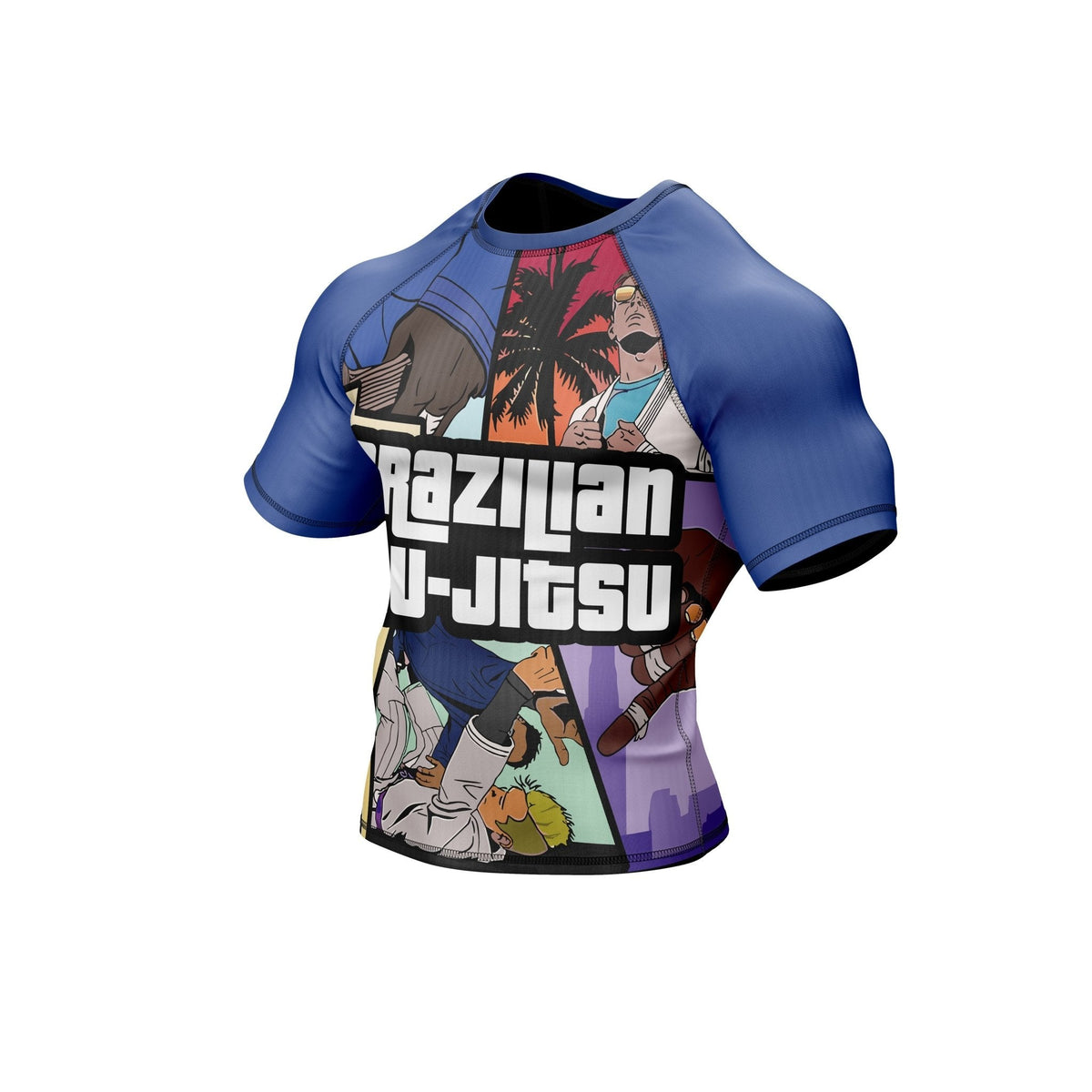 Grapple Theft Arts Premium Rash Guard For Men/Women