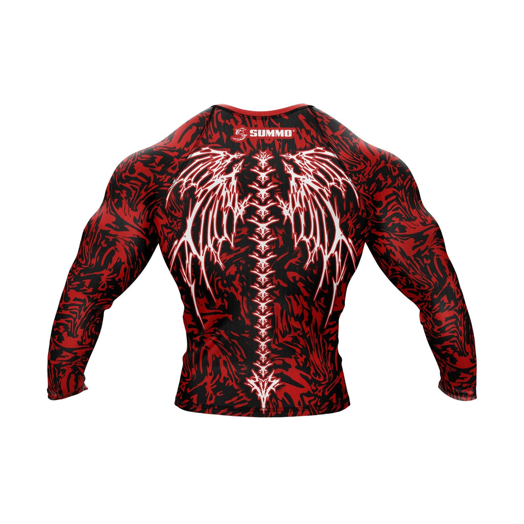 Hannya Mask Premium Bjj Rash Guard For Men/Women