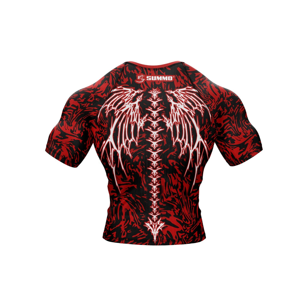 Hannya Mask Premium Bjj Rash Guard For Men/Women