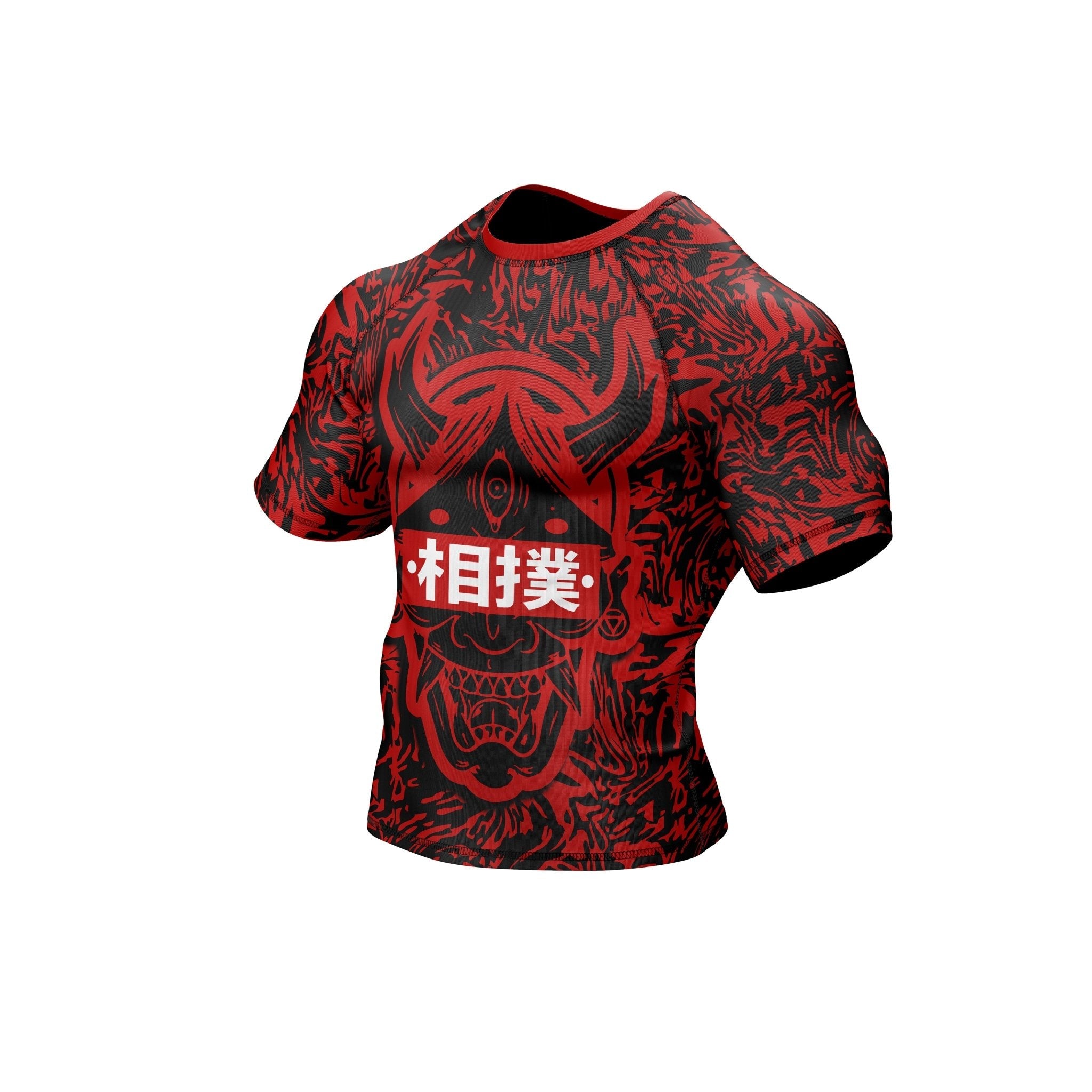 Hannya Mask Premium Bjj Rash Guard For Men/Women