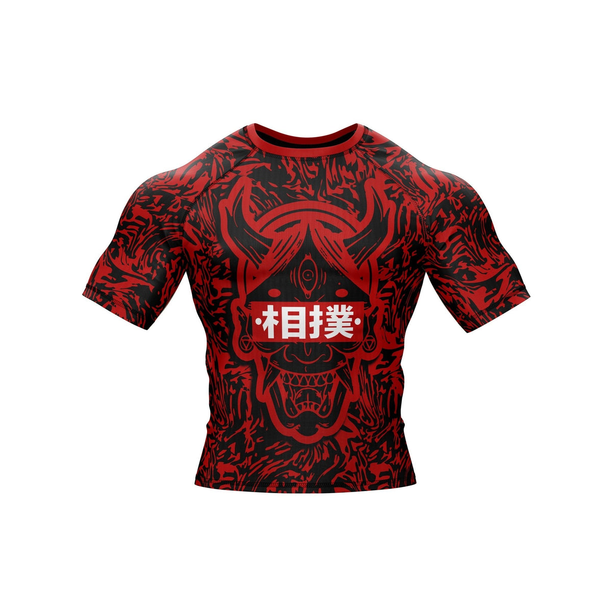 Hannya Mask Premium Bjj Rash Guard For Men/Women
