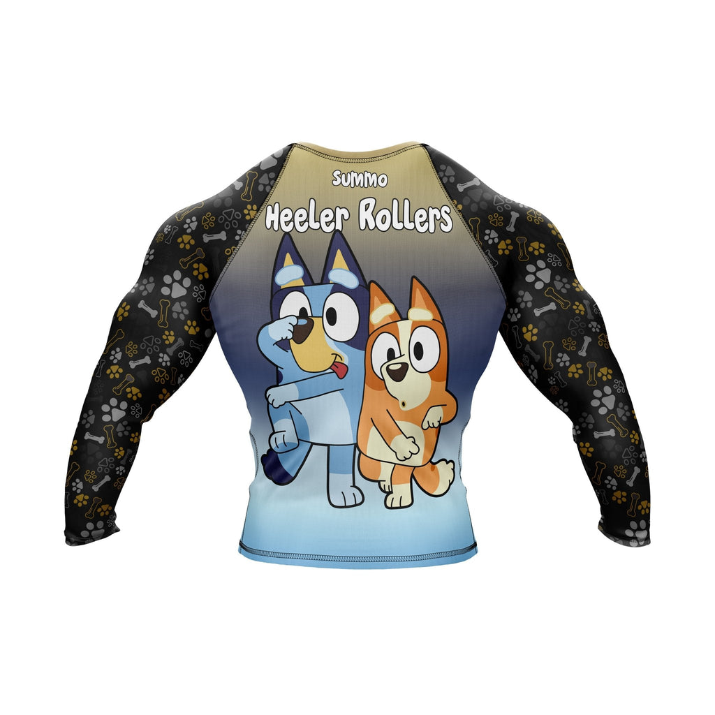 Heeler Rollers Premium Bjj Rash Guard For Men/Women