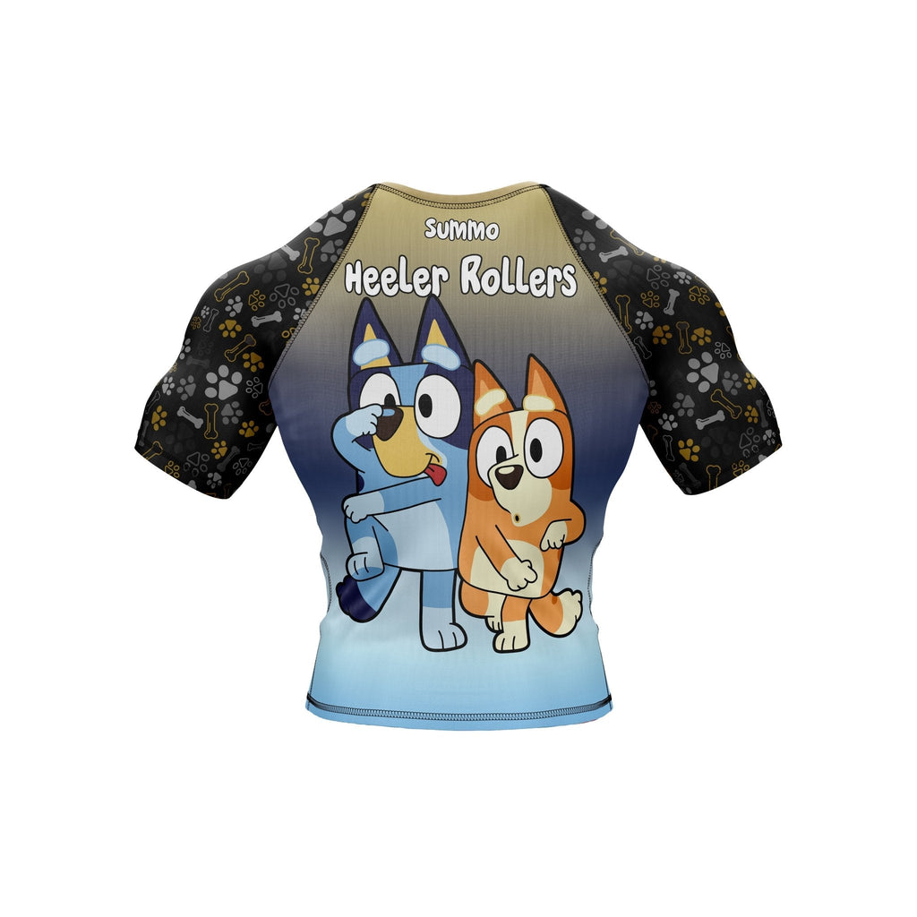 Heeler Rollers Premium Bjj Rash Guard For Men/Women