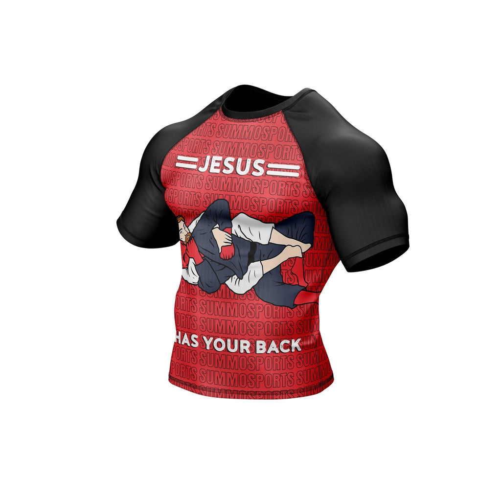 Jesus Premium Bjj Rash Guard For Men/Women