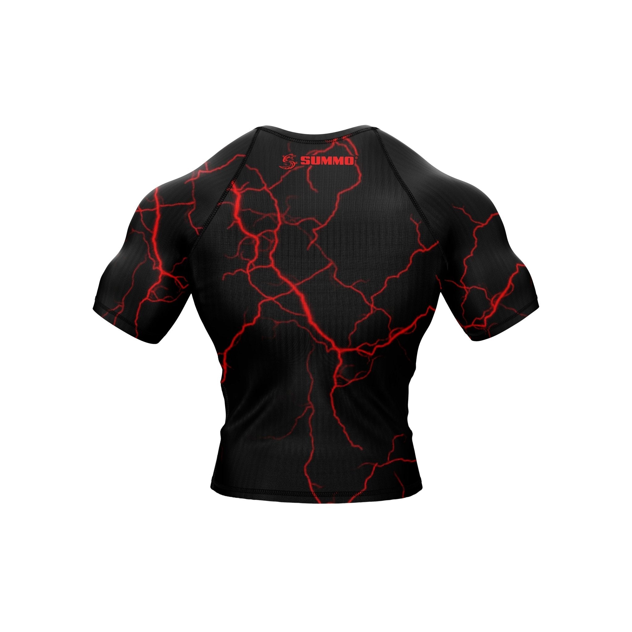 Lightning Skull Premium Bjj Rash Guard For Men/Women