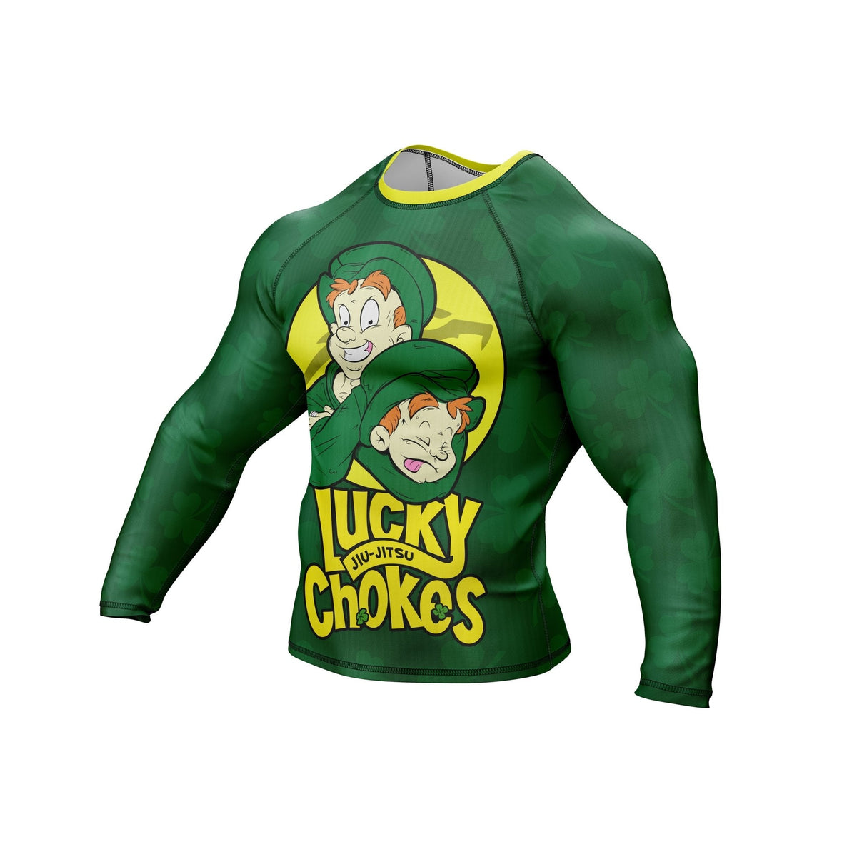 Lucky Chokes Premium Bjj Rash Guard For Men/Women