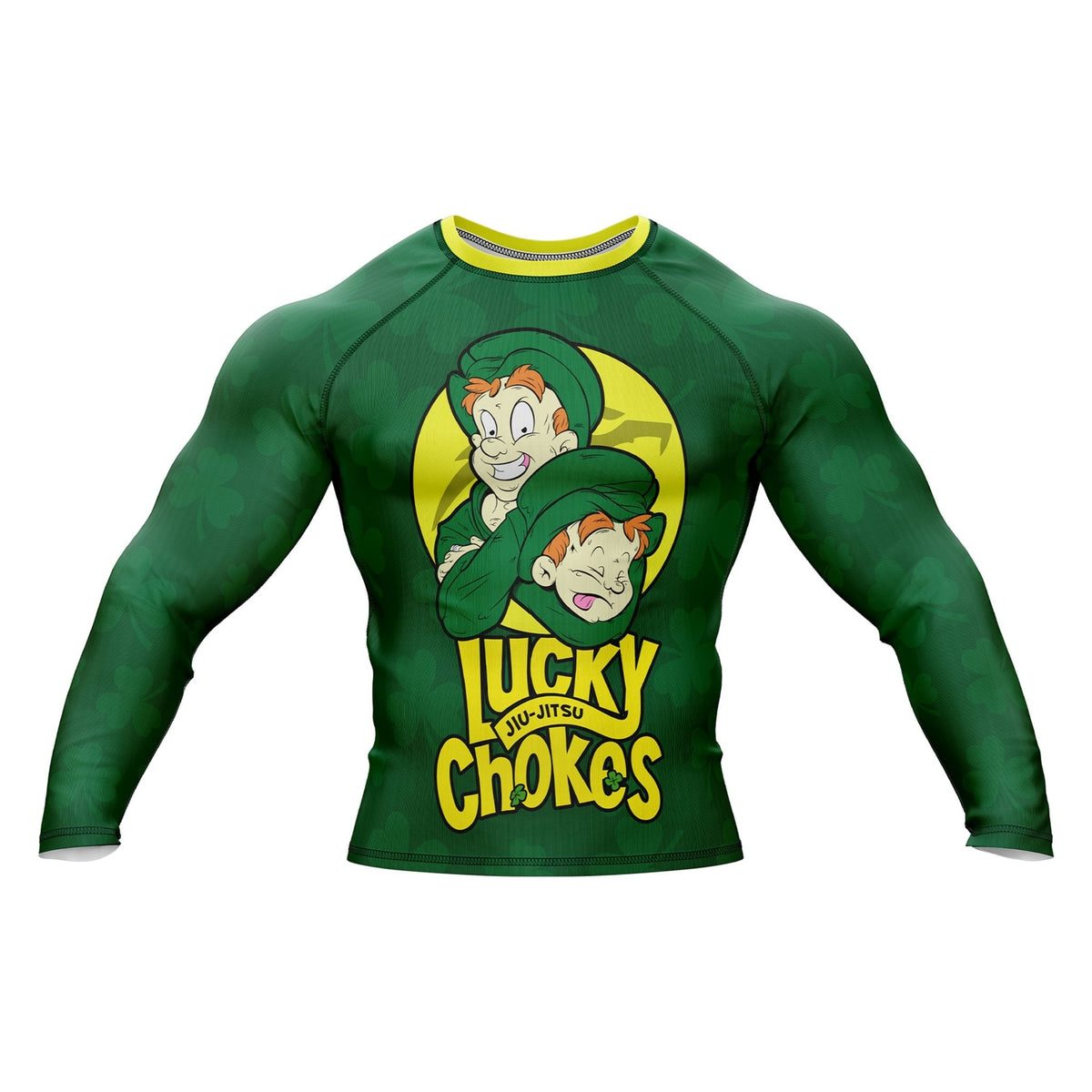 Lucky Chokes Premium Bjj Rash Guard For Men/Women
