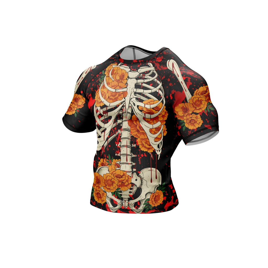 Marrow Bloom Premium Bjj Rash Guard For Men/Women