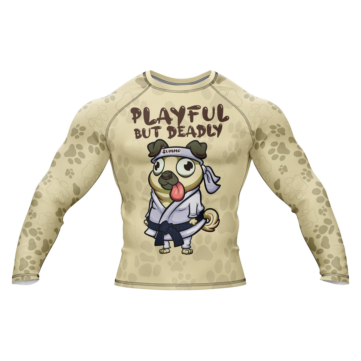 Martial Pug Premium Bjj Rash Guard For Men/Women