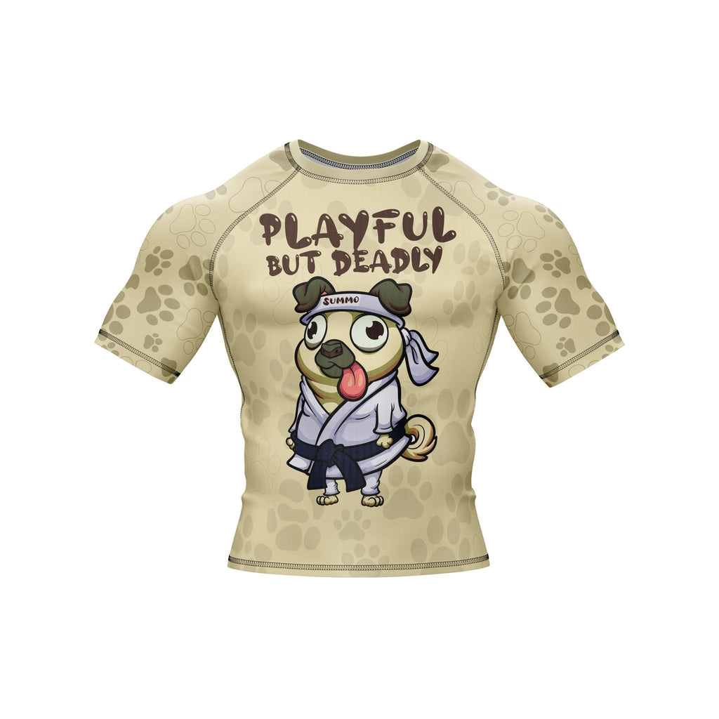 Martial Pug Premium Bjj Rash Guard For Men/Women