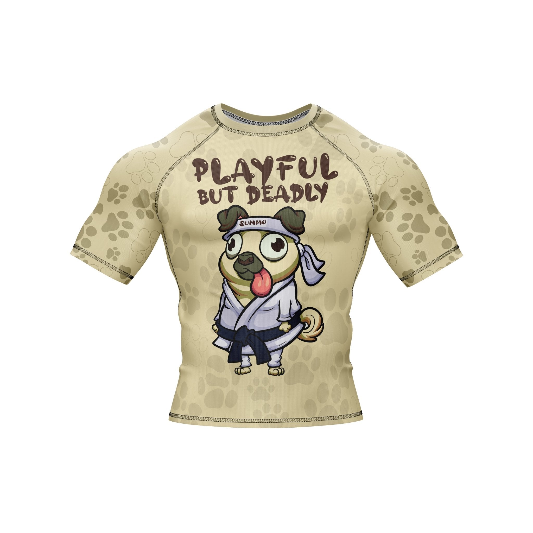 Martial Pug Premium Bjj Rash Guard For Men/Women