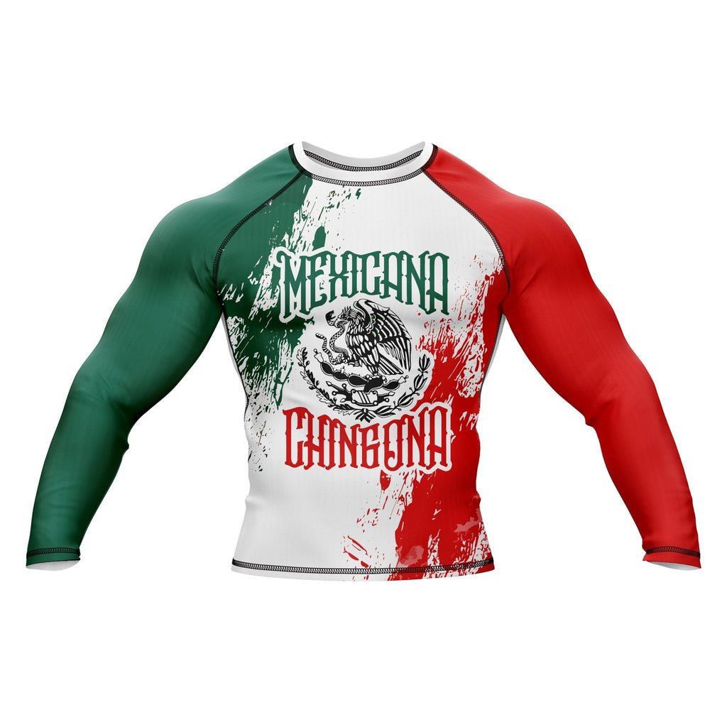 Mexicana Chingona Premium Rash Guard For Men/Women