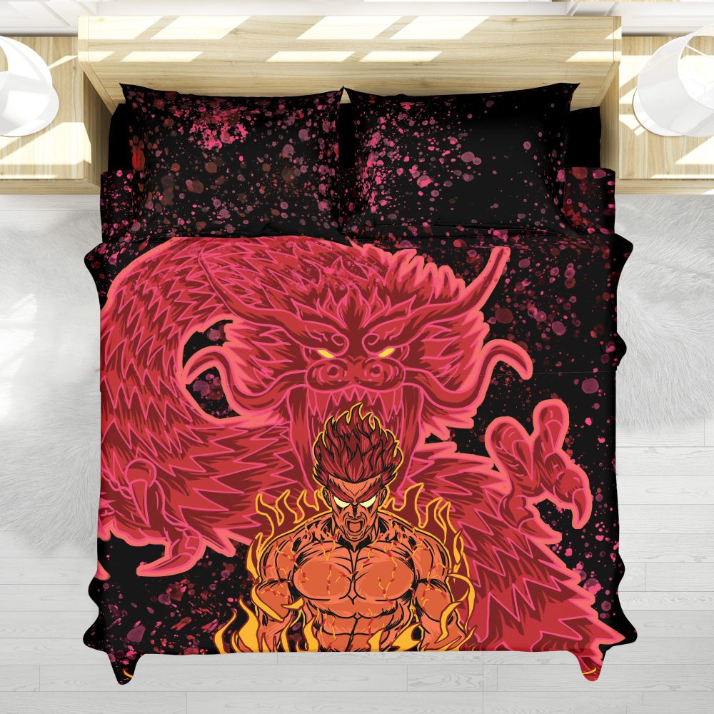 Might Guy 8Th Gate Shippuden Bedding Set