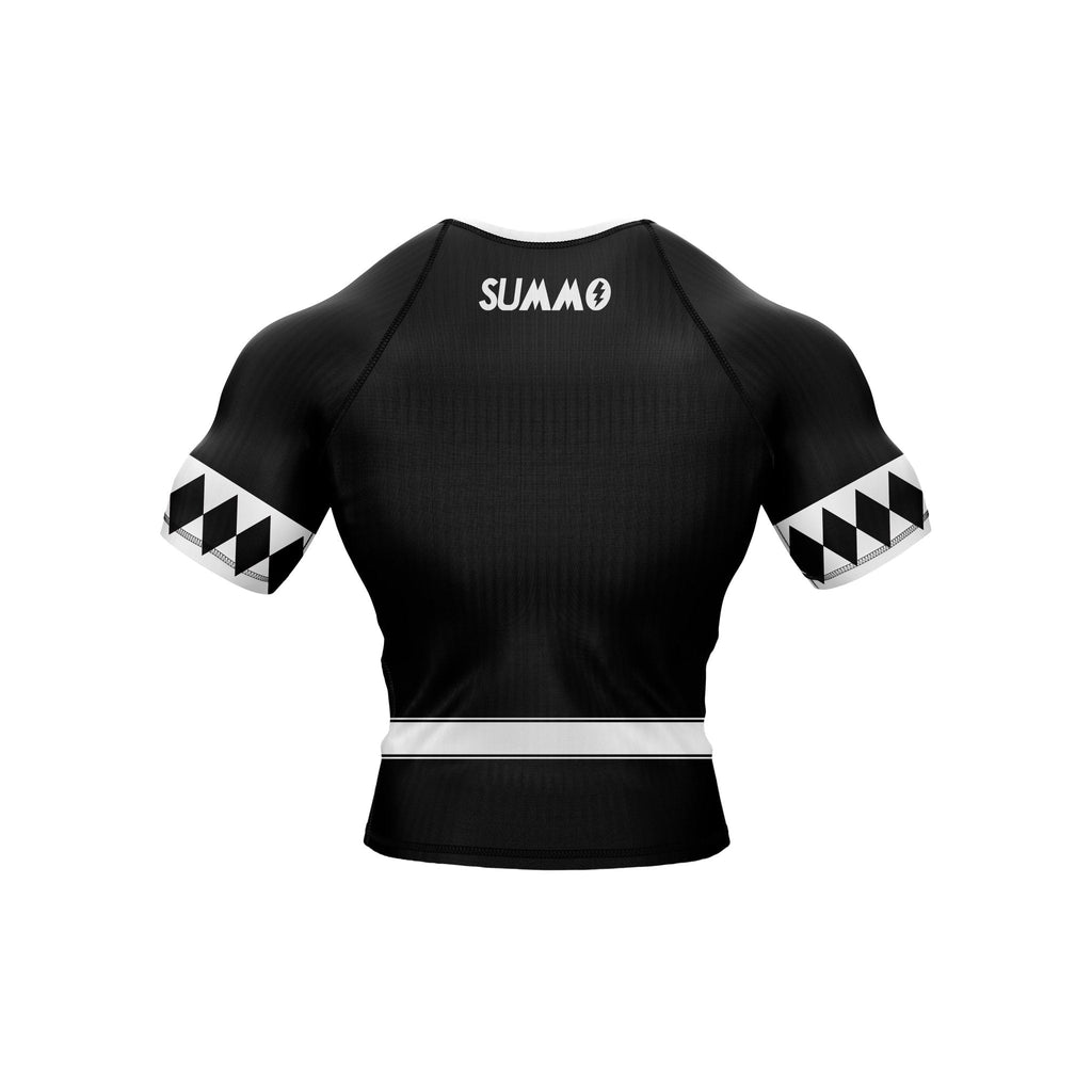 Mighty Morphin Grappler – Black Premium Rash Guard For Men/Women