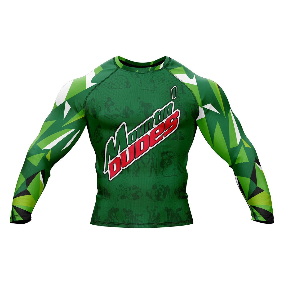 Mountin' Dudes Premium Bjj Rash Guard For Men/Women