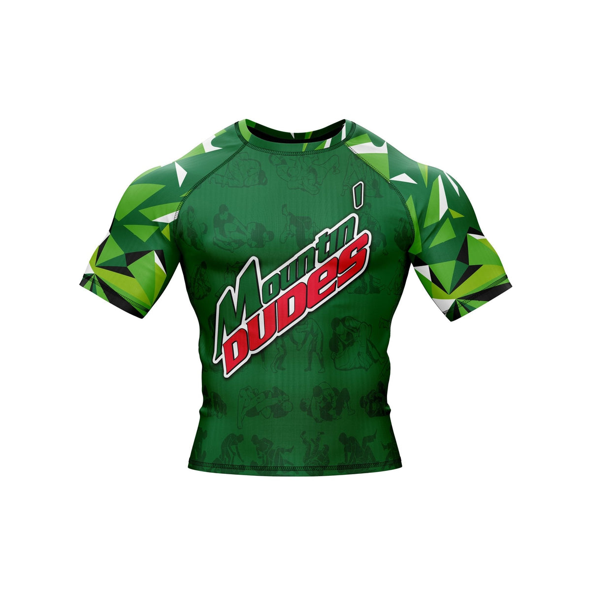 Mountin' Dudes Premium Bjj Rash Guard For Men/Women
