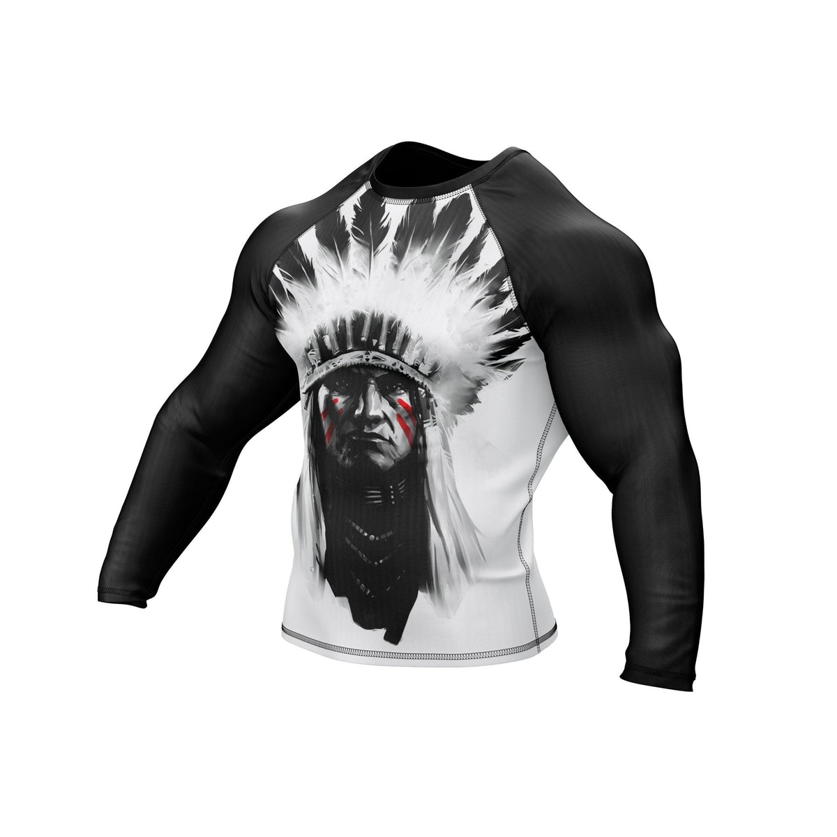 Native Warrior Premium Bjj Rash Guard For Men/Women
