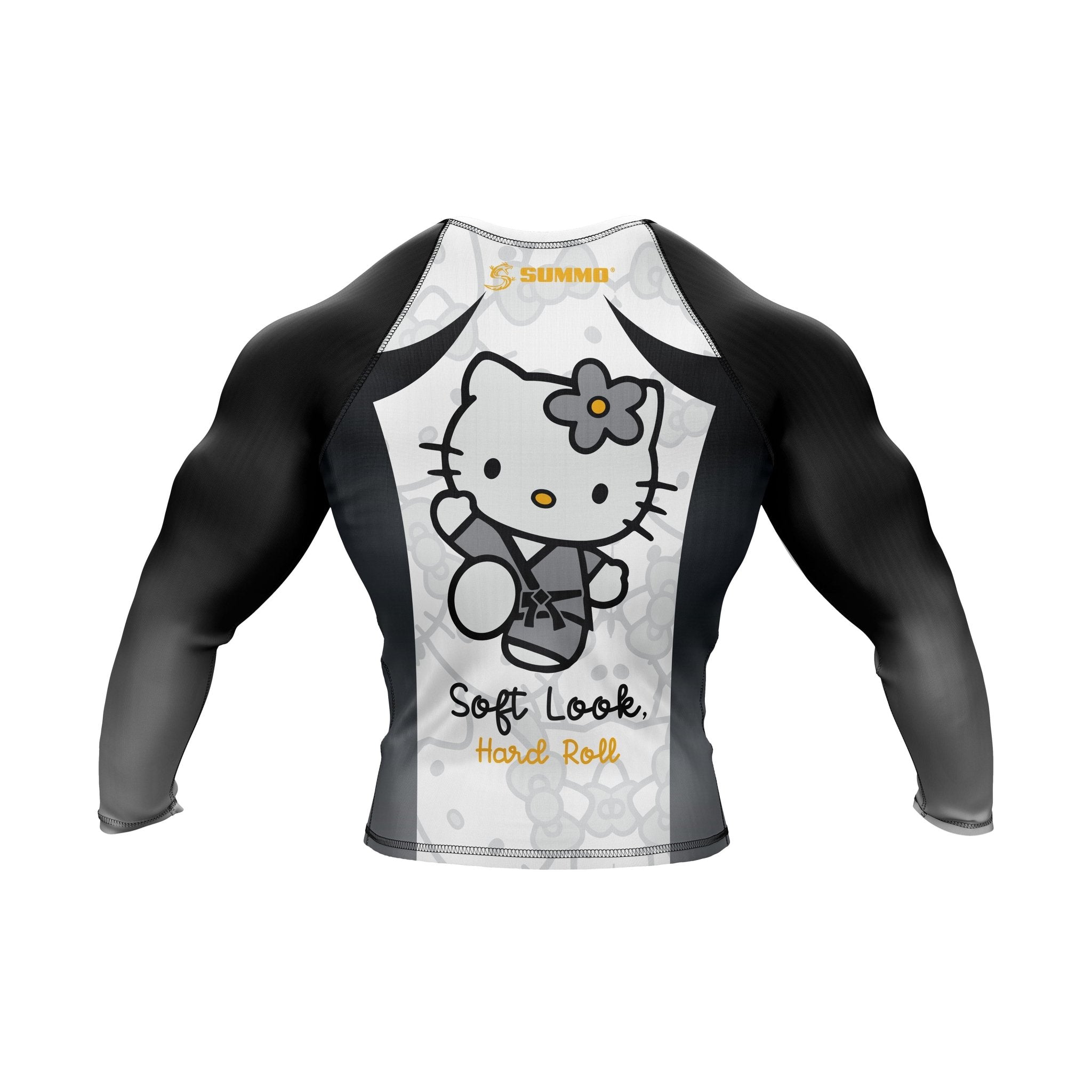 Roll Kitty Premium Bjj Rash Guard For Men/Women