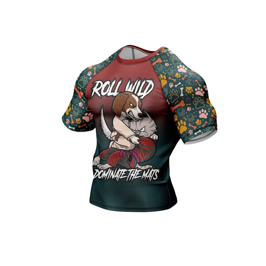 Roll Wild Premium Bjj Rash Guard For Men/Women