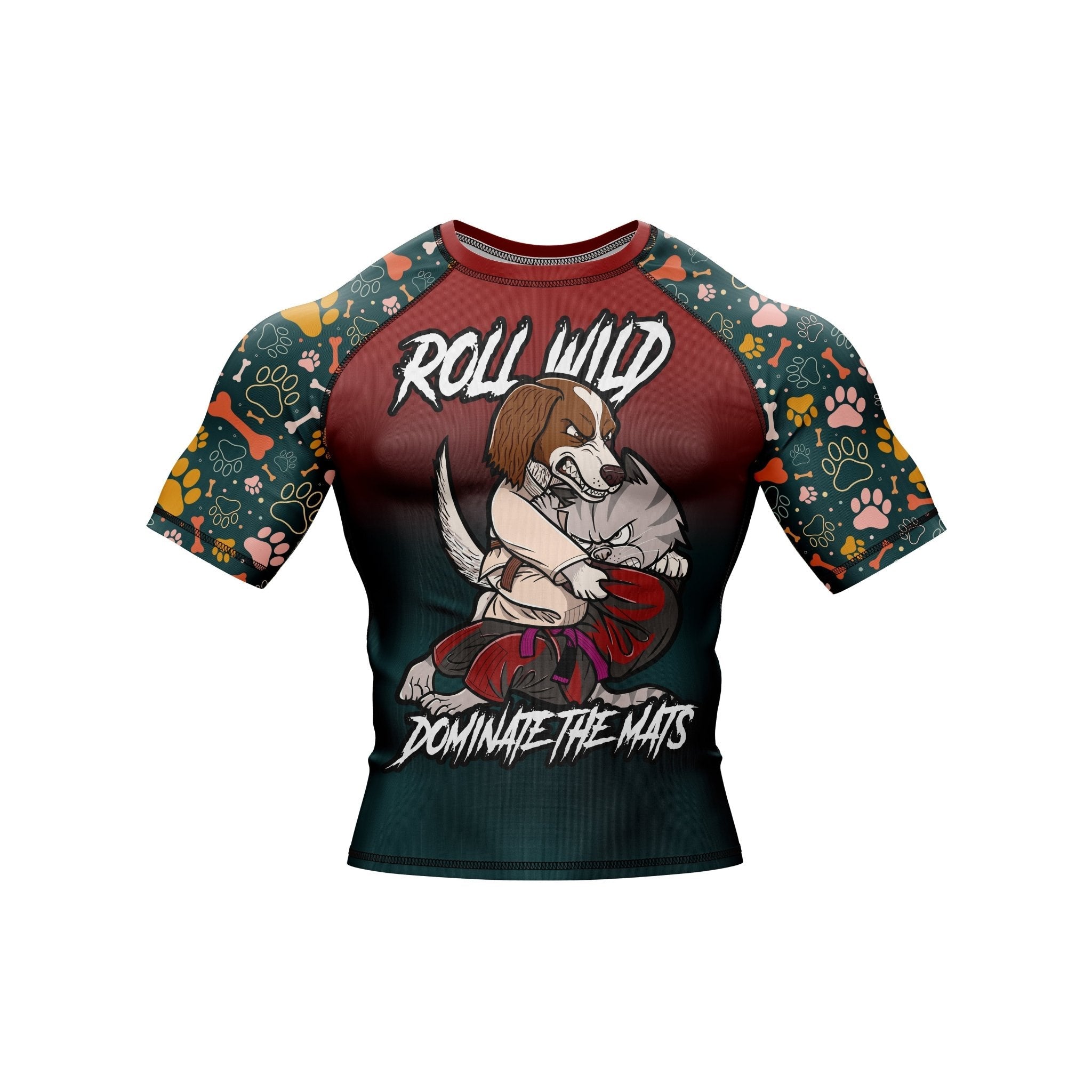Roll Wild Premium Bjj Rash Guard For Men/Women