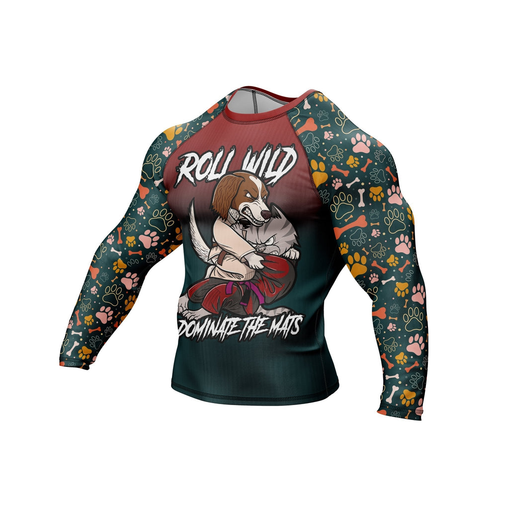 Roll Wild Premium Bjj Rash Guard For Men/Women