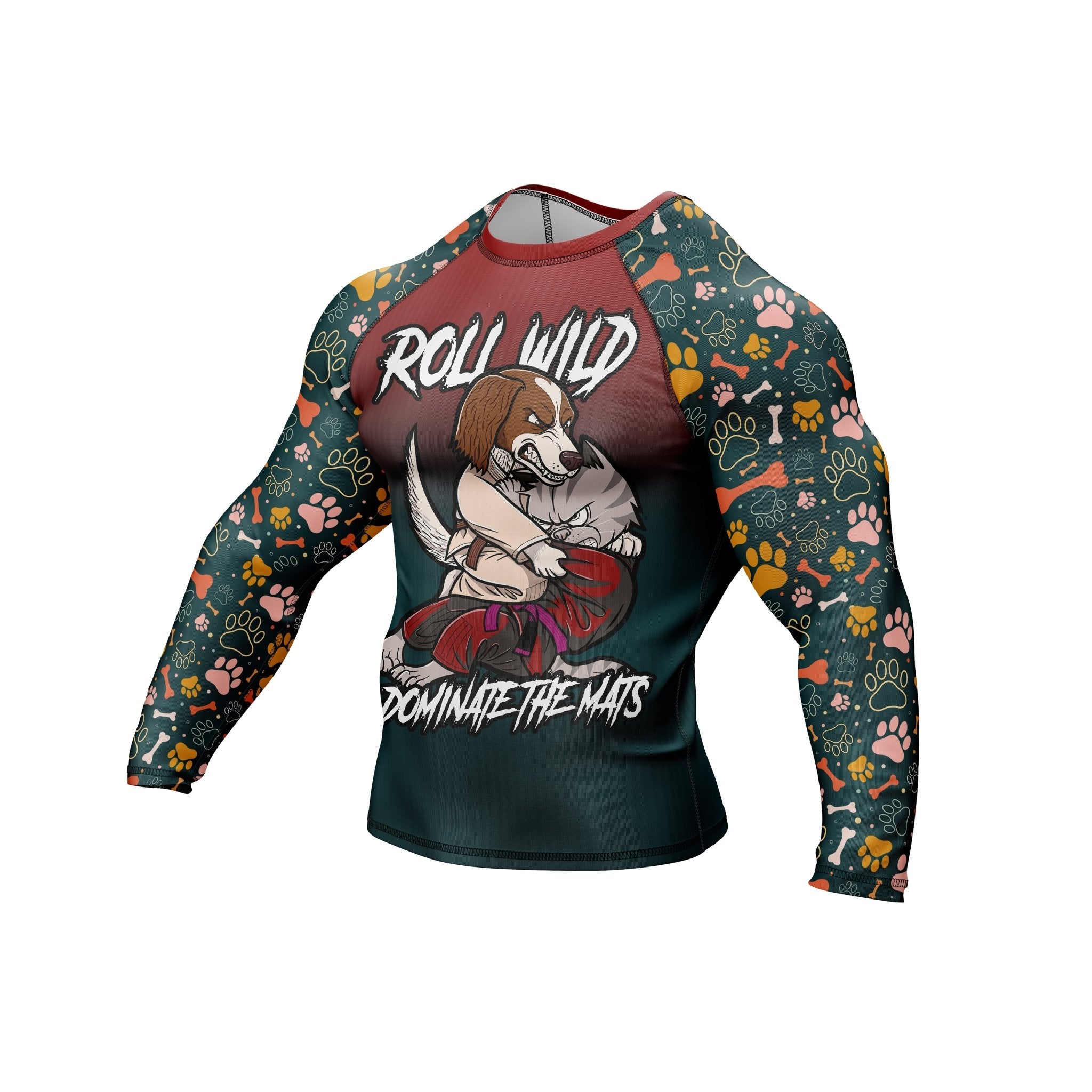Roll Wild Premium Bjj Rash Guard For Men/Women