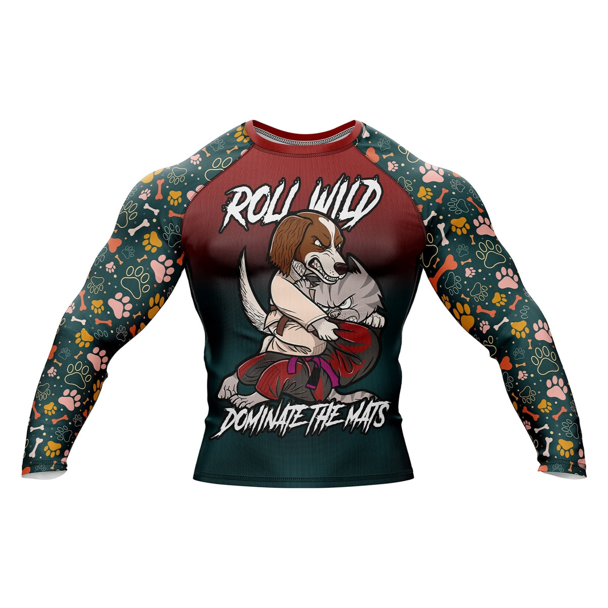 Roll Wild Premium Bjj Rash Guard For Men/Women