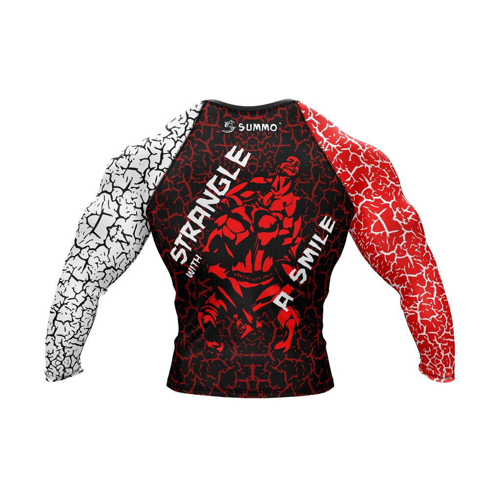 Strangle Things Premium Bjj Rash Guard For Men/Women
