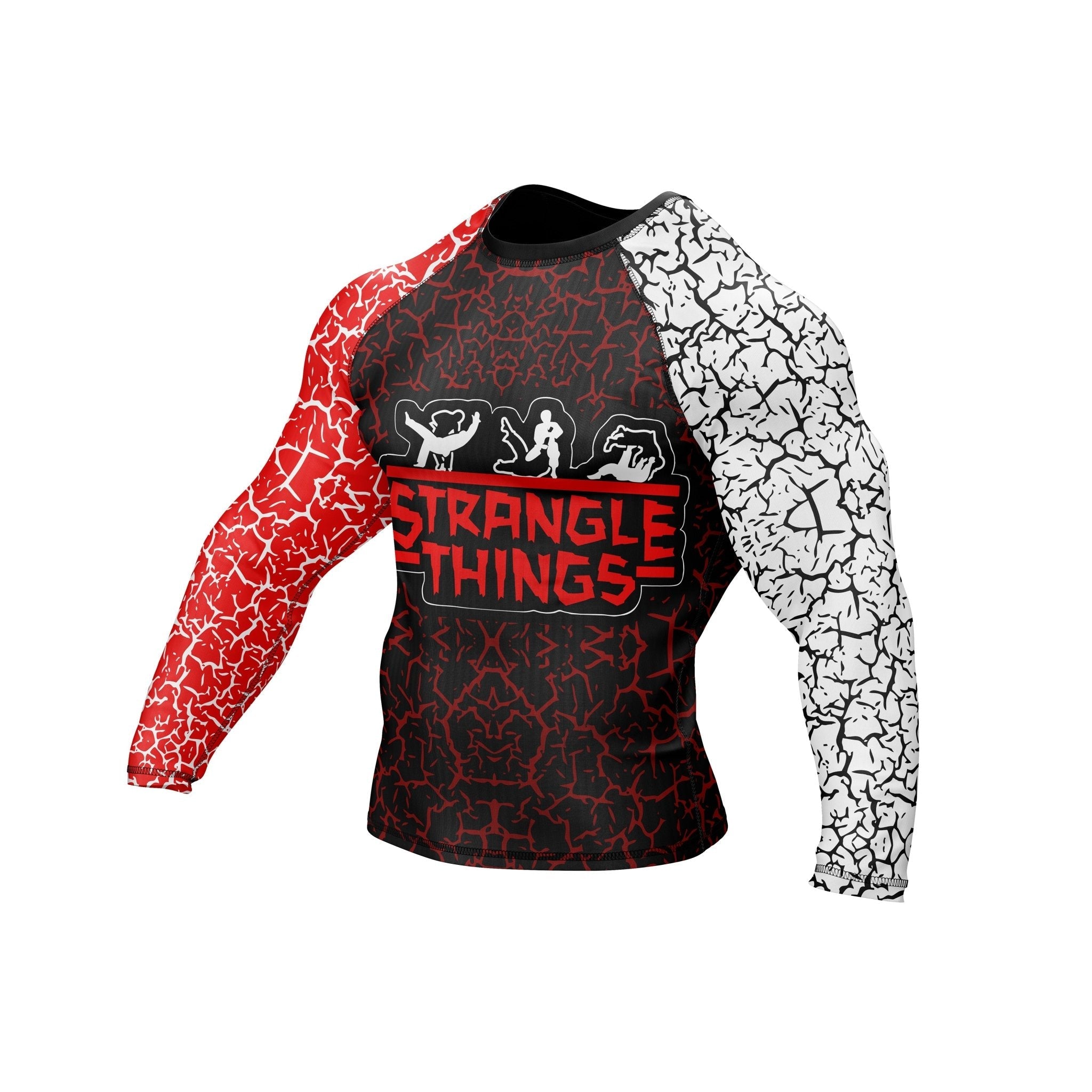 Strangle Things Premium Bjj Rash Guard For Men/Women