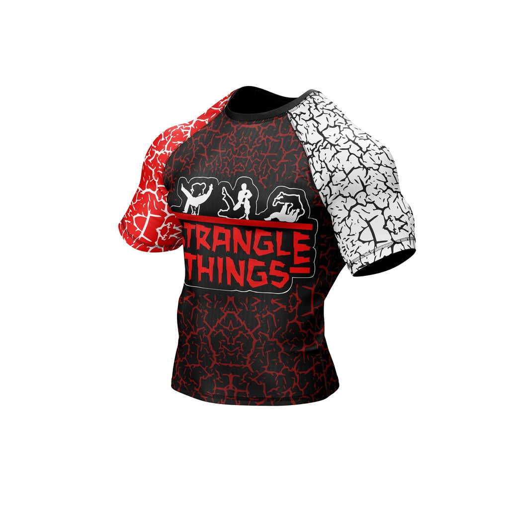 Strangle Things Premium Bjj Rash Guard For Men/Women