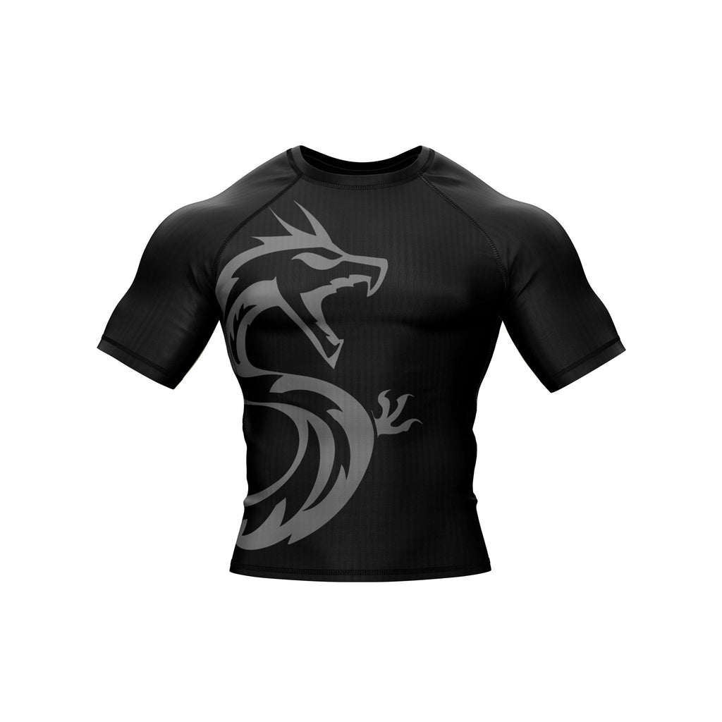 Summo Basic Black BJJ Rash Guard for Men/Women