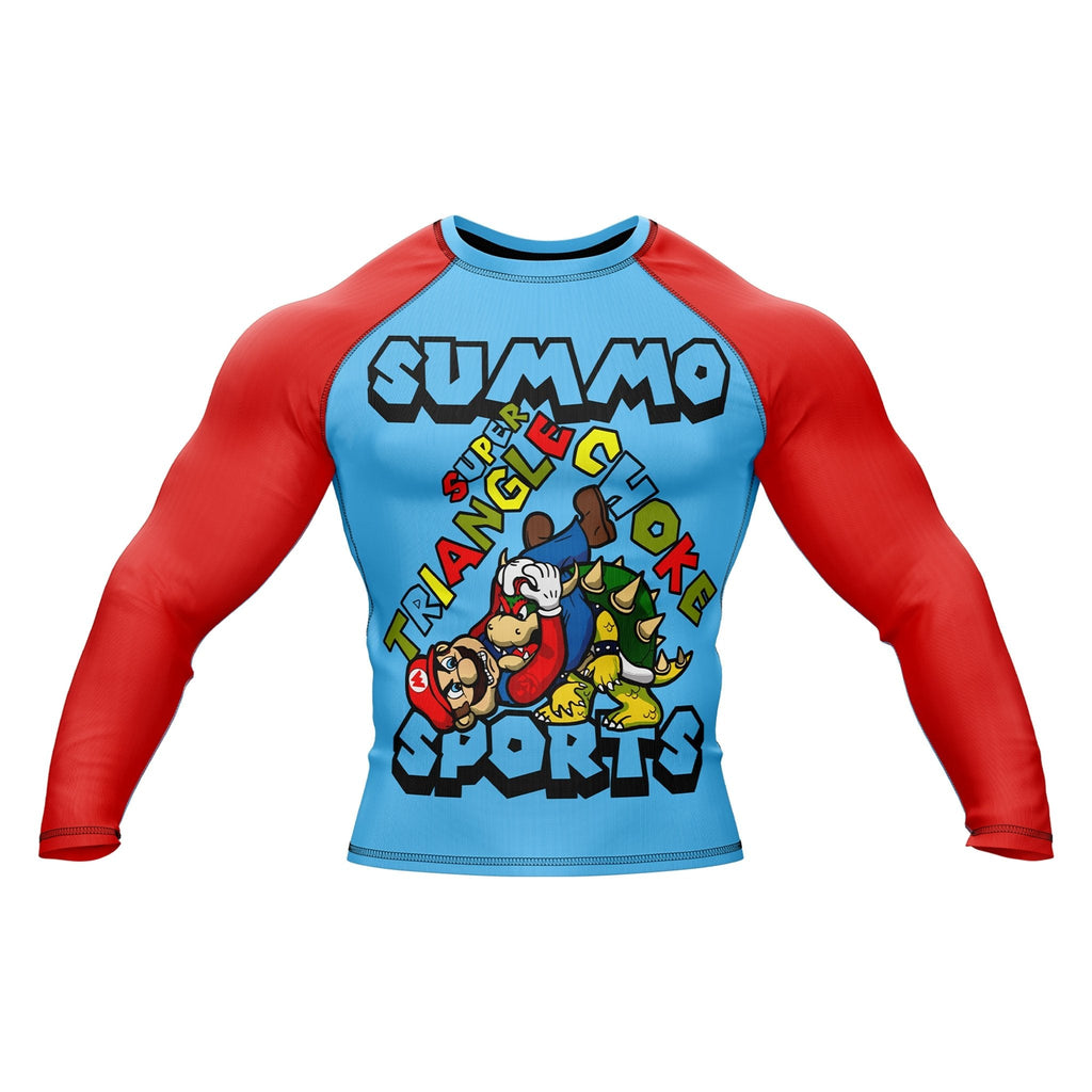 Super Triangle Choke Premium Bjj Rash Guard For Men/Women