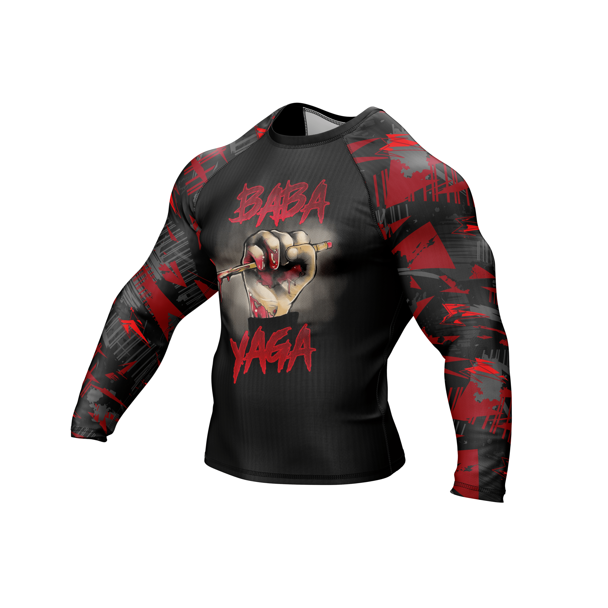 The Baba Yaga Premium Bjj Rash Guard For Men/Women