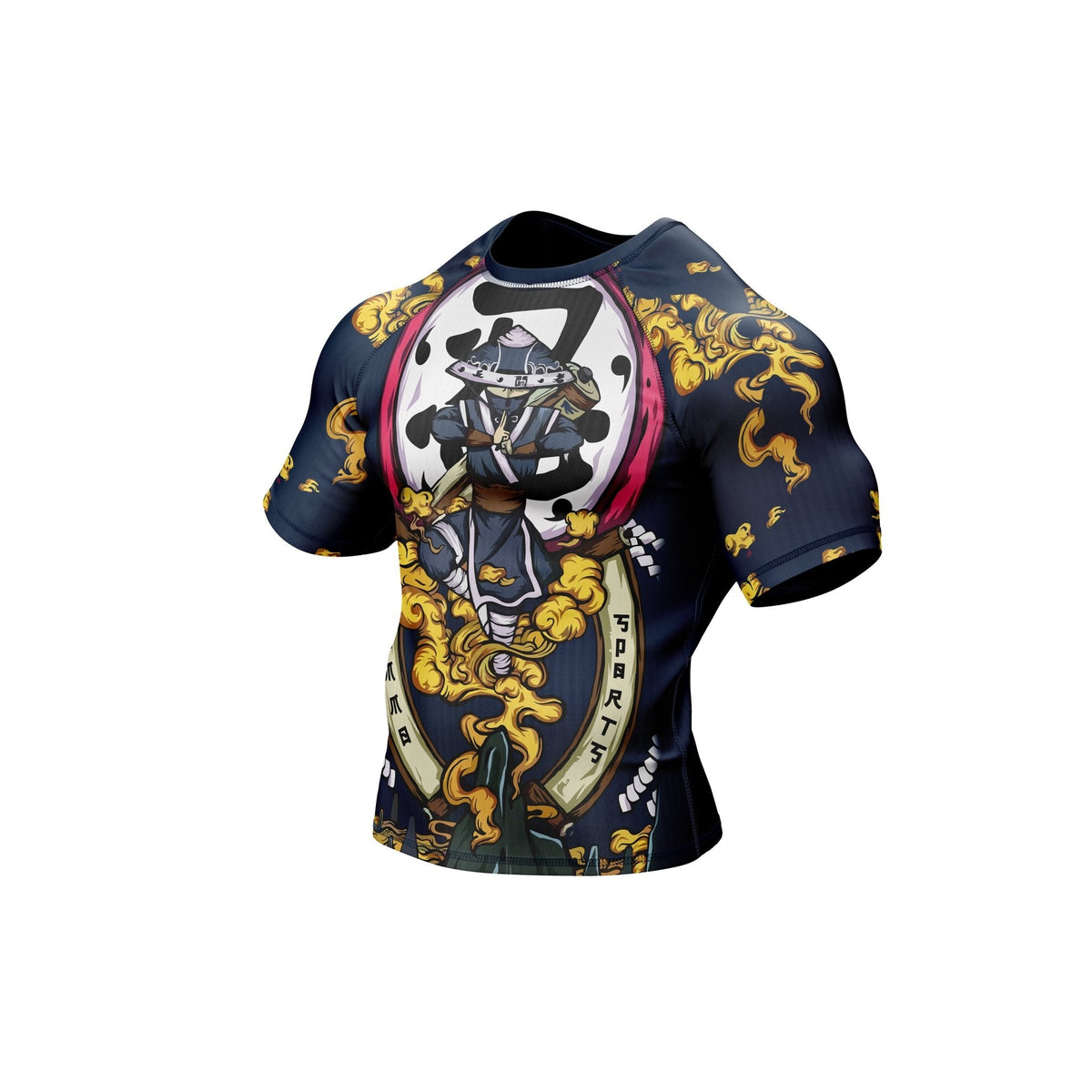 The Shinobi Premium Bjj Rash Guard For Men/Women