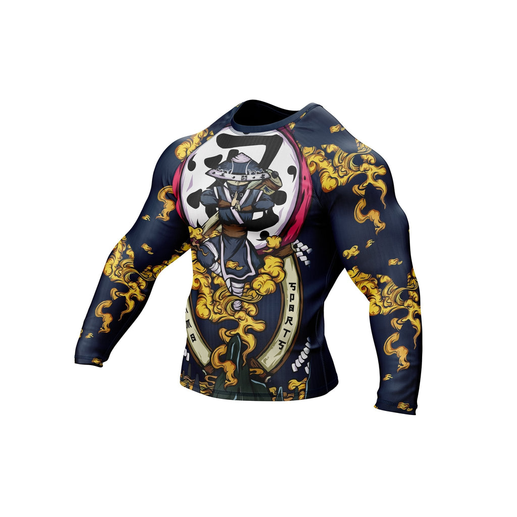 The Shinobi Premium Bjj Rash Guard For Men/Women