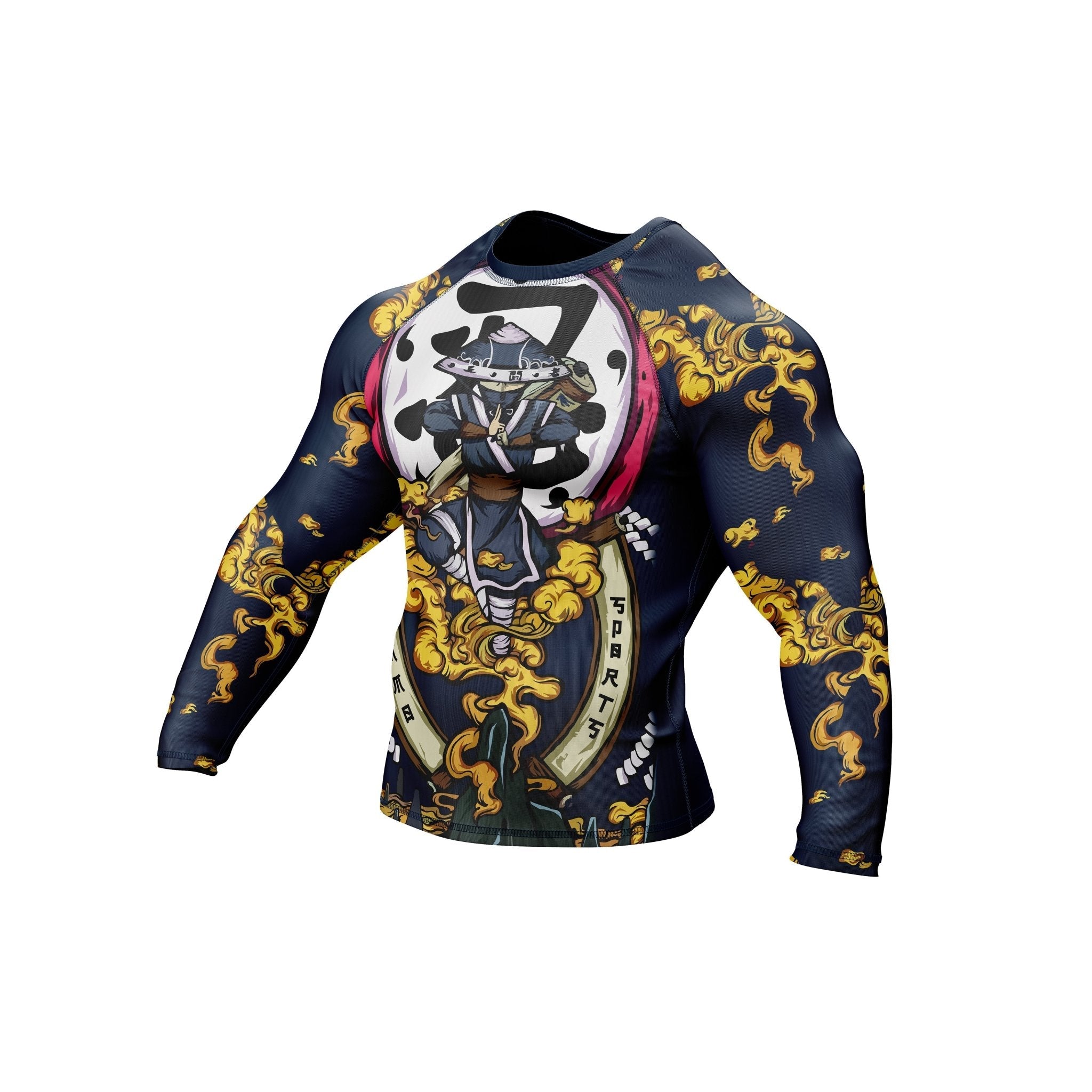The Shinobi Premium Bjj Rash Guard For Men/Women