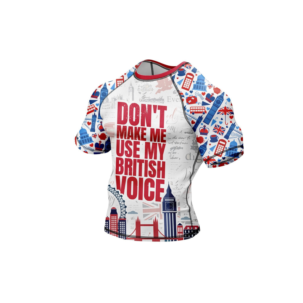 Union Jack Warrior Premium Rash Guard For Men/Women