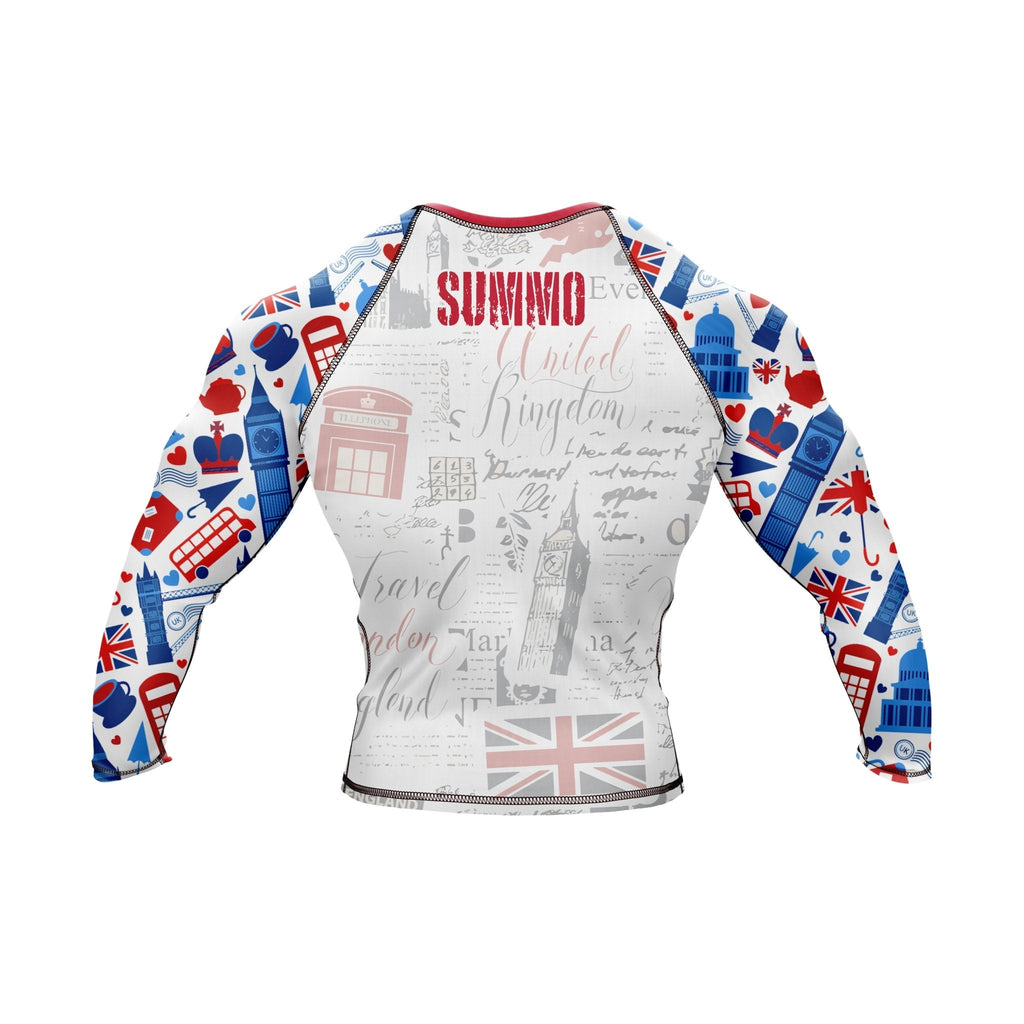 Union Jack Warrior Premium Rash Guard For Men/Women