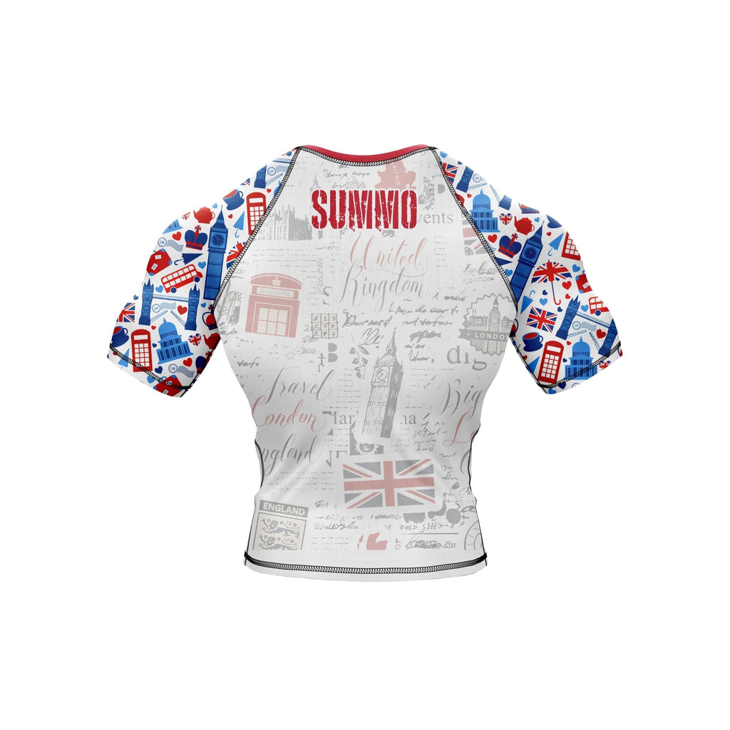 Union Jack Warrior Premium Rash Guard For Men/Women