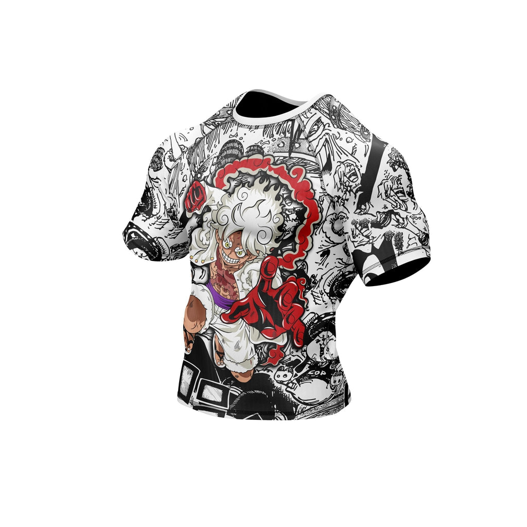 White Gear 5 Premium Bjj Rash Guard For Men/Women